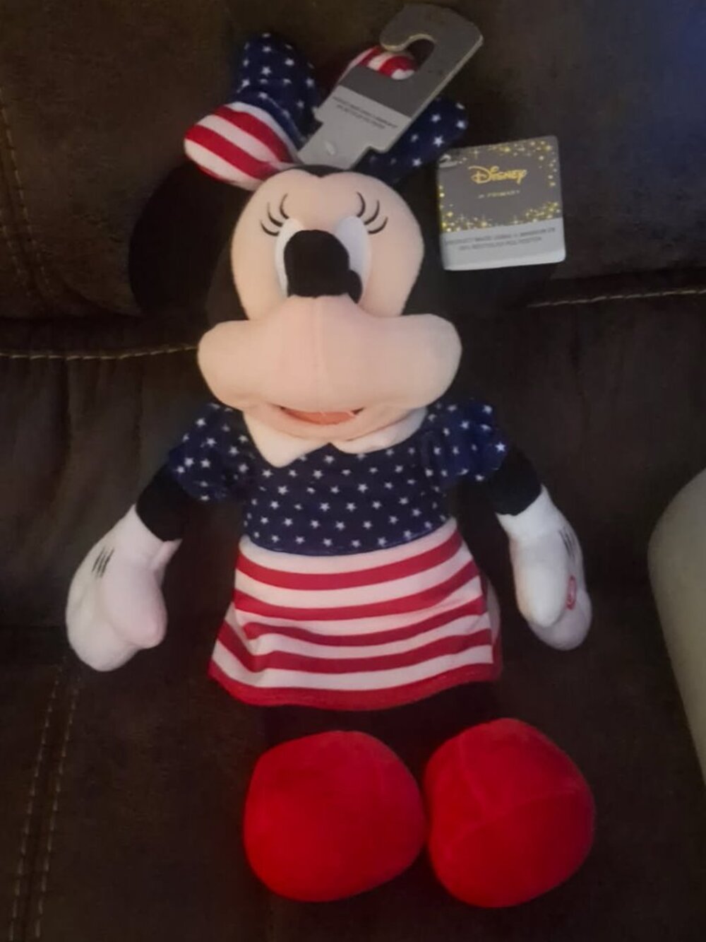 JULY 4TH MINNIE MOUSE STUFFED CHARACTER